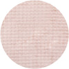 Tara 1721 Blush Pink Modern Machine Washable Round Rug - Rugs Of Beauty - 1