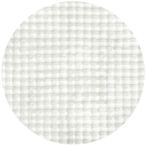 Tara 1724 White Modern Machine Washable Round Rug - Rugs Of Beauty - 1