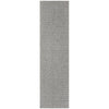 Albany 4721 Grey Wool Jute Runner Rug - Rugs Of Beauty - 1