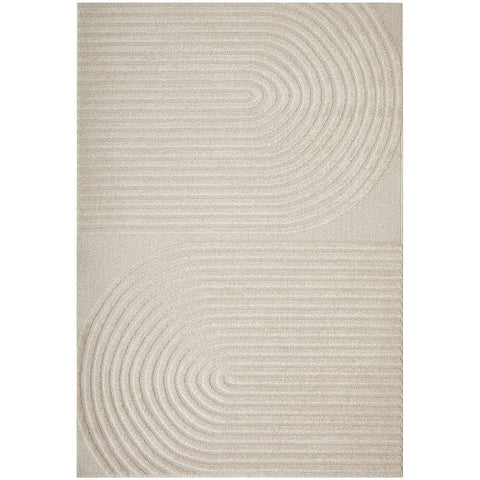 Agnes 2451 Beige Modern Patterned Rug - Rugs Of Beauty - 1