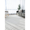 Agnes 2453 White Modern Patterned Rug - Rugs Of Beauty - 2