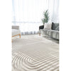 Agnes 2454 Beige Modern Patterned Rug - Rugs Of Beauty - 2