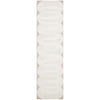 Agnes 2455 Beige White Modern Patterned Runner Rug - Rugs Of Beauty - 1