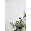 Agnes 2456 White Modern Patterned Runner Rug - Rugs Of Beauty - 3