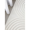 Agnes 2456 White Modern Patterned Runner Rug - Rugs Of Beauty - 4