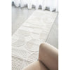 Agnes 2459 White Modern Patterned Runner Rug - Rugs Of Beauty - 2