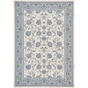 Morriset 3784 Cream Blue Traditional Nain Wool Rug - Rugs Of Beauty - 1