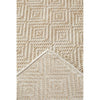 Kedron 1672 Indoor Outdoor Natural Cream Modern Polypropylene Runner Rug - Rugs Of Beauty - 4