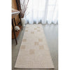 Kedron 1674 Indoor Outdoor Natural Cream Modern Polypropylene Runner Rug - Rugs Of Beauty - 2