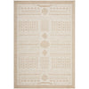 Kedron 1676 Indoor Outdoor Natural Cream Modern Polypropylene Rug - Rugs Of Beauty - 1