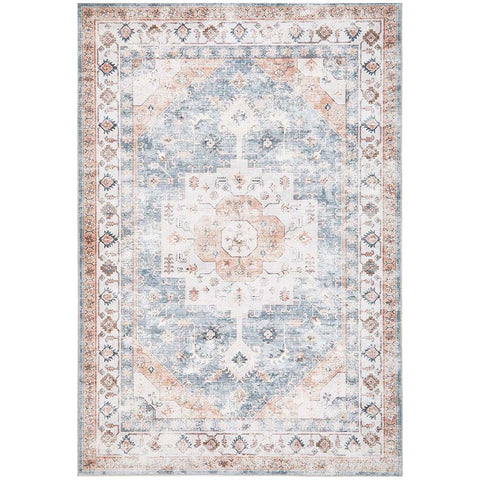 Kooringal 456 Multi Coloured Transitional Machine Washable Rug - Rugs Of Beauty - 1