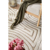 Miriam 1864 Cream Beige Modern Patterned Rug - Rugs Of Beauty - 3