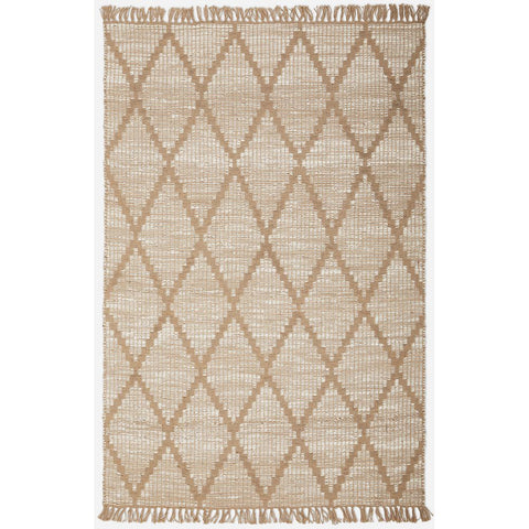 Odisha 2756 Natural Patterned Modern Jute Rug - Rugs Of Beauty - 1