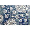 Monsa Beige Grey Motif on Blue Transitional Patterned Rug - Rugs Of Beauty - 4