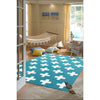 Nordic Crosses Rug Blue - Rugs Of Beauty