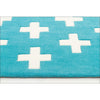 Nordic Crosses Rug Blue - Rugs Of Beauty