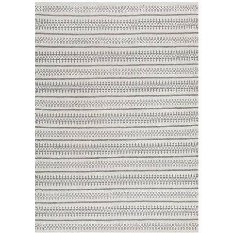 Handmade Round White Wool Rug - Swirl – Rugs Of Beauty
