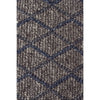 Grey Blue Trellis Flatweave Designer Rug - Rugs Of Beauty - 4