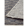 Grey Blue Trellis Flatweave Designer Rug - Rugs Of Beauty - 5